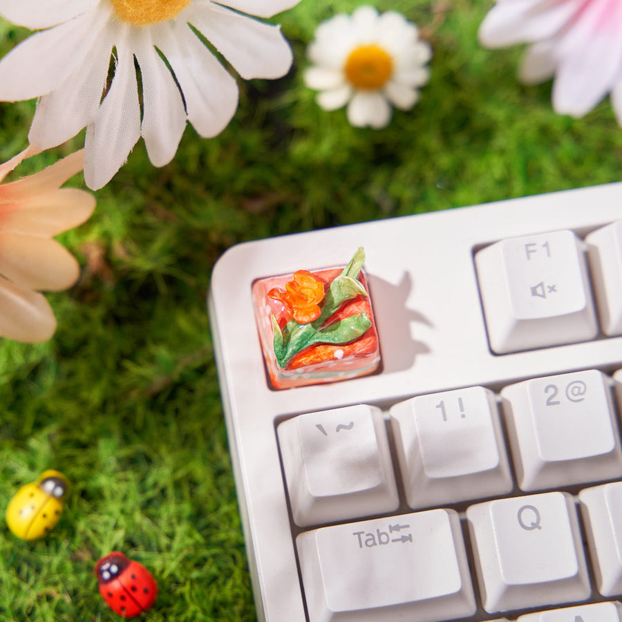 Tulip Custom Printed Keycaps